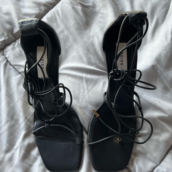 Reiss Kali high strappy sandal size 8.5 - Picture 2 of 8